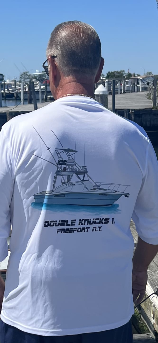 Customer photo review of Custom Cotton Boat T-Shirts With Front Pocket
