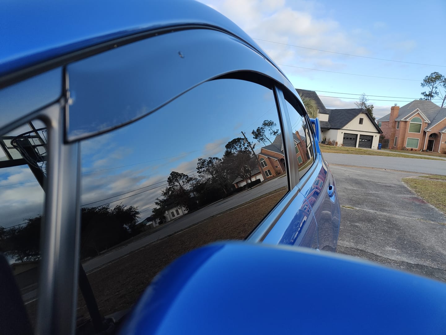 Customer photo review of 2015-21 Subaru WRX | STi Window Visors Wind Deflectors Rain Guards