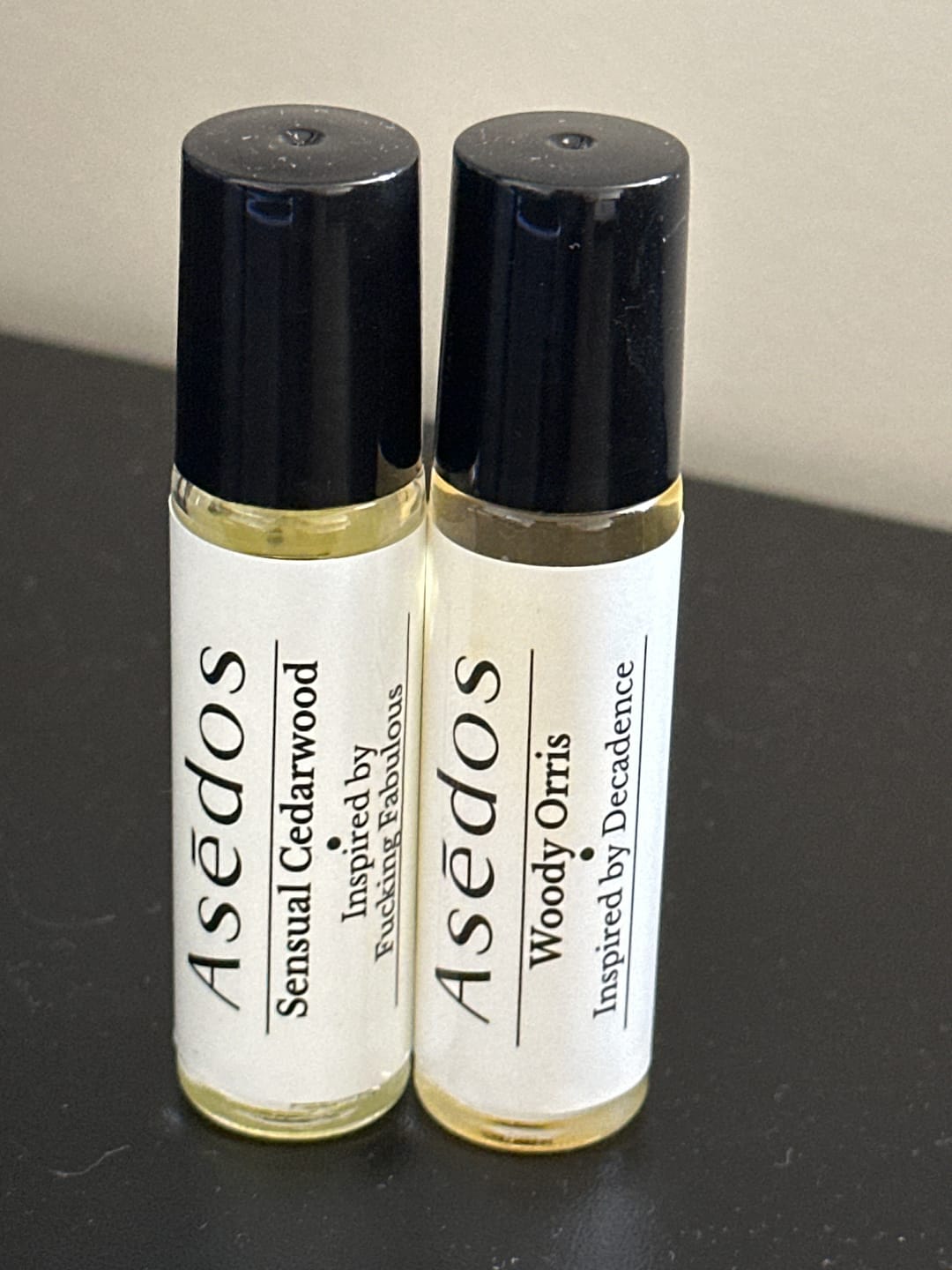Customer photo review of SENSUAL CEDARWOOD PERFUME OIL