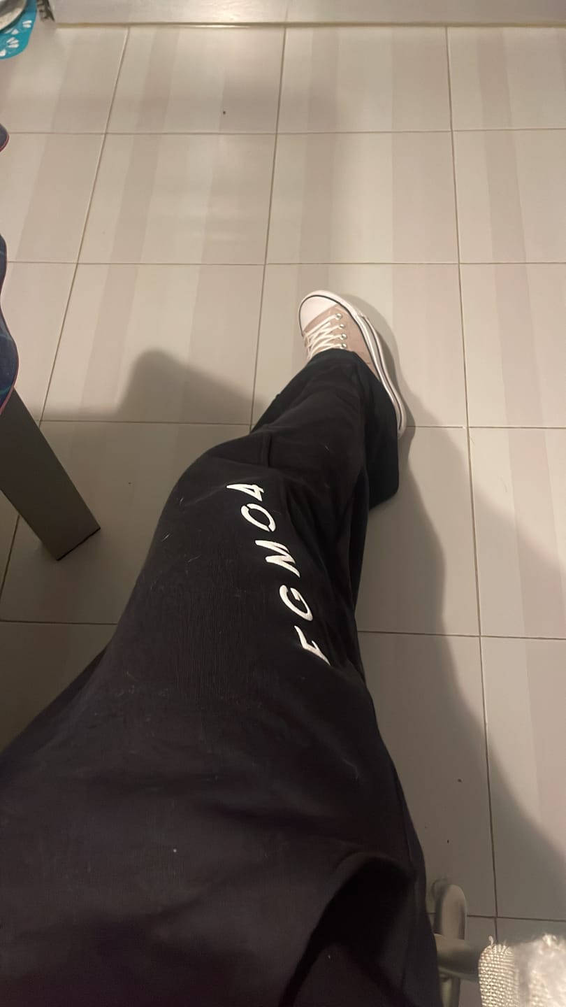 Customer photo review of Pantalone Baggy Ikonic FW 23/24 Nero