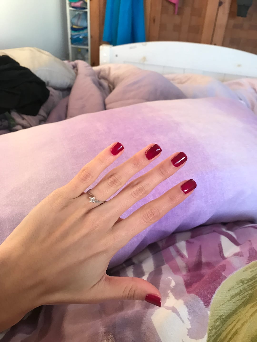 Customer photo review of Smalto Semipermanente LCI -  Corten - Rosso scuro