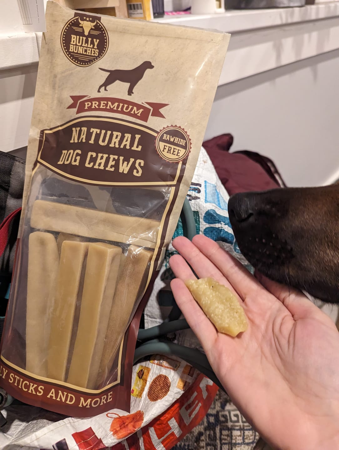 Customer photo review of Himalayan Yak Chew (SMALL)