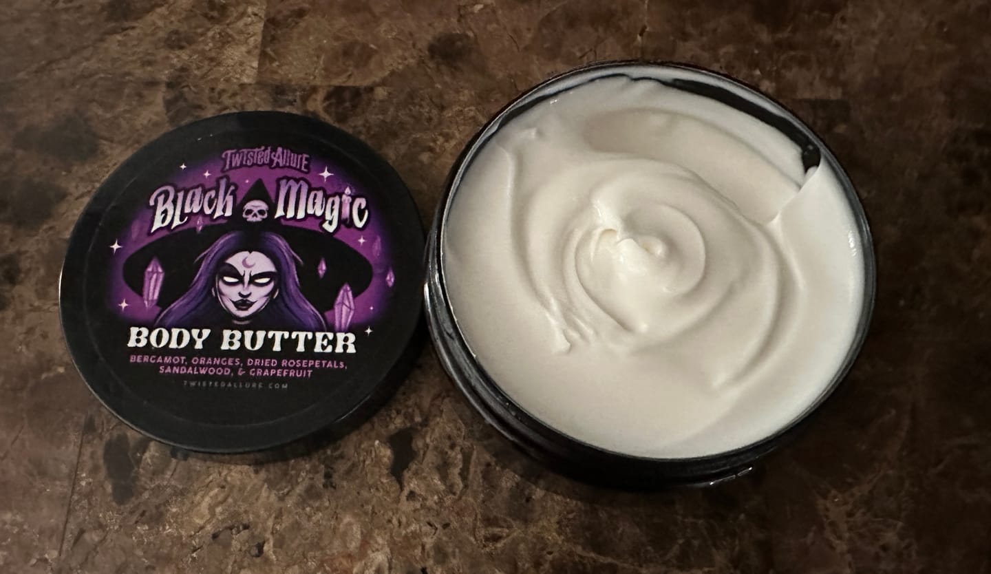 Customer photo review of Black Magic Body Butter