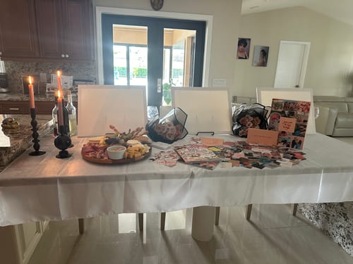 Customer photo review of Cappuccino & Sandstone Bouquet