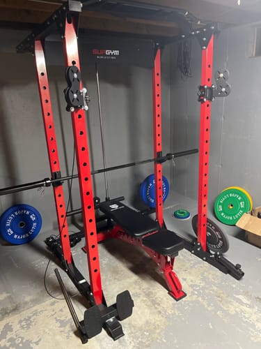 Customer photo review of Major Fitness PLM03 All-In-One Home Gym Power Rack