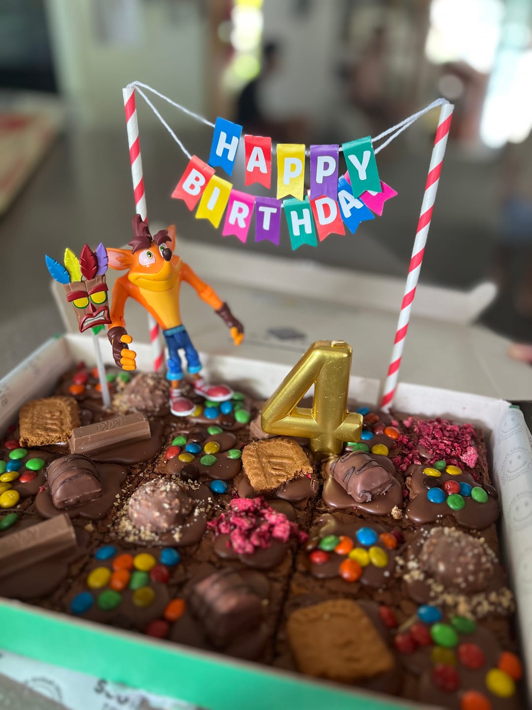 Customer photo review of Mega mixed assortment brownie
