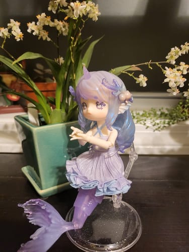 Customer photo review of Antu Tidal Secret Language Mermaid Series Action Figure BJD Blind Box
