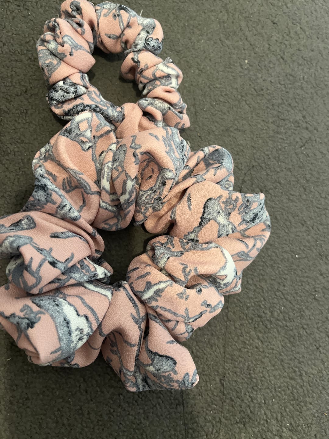 Customer photo review of Abstract Print Polyester Fabric