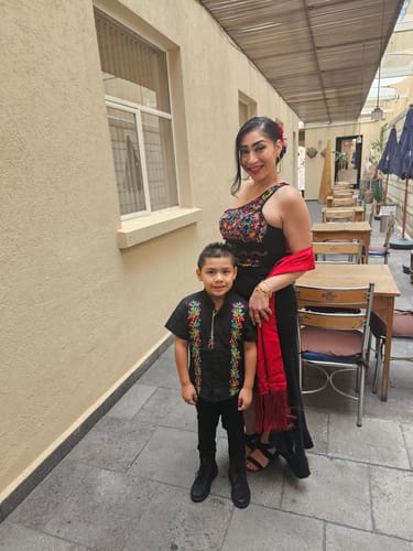 Customer photo review of Tamara Mexican Dress
