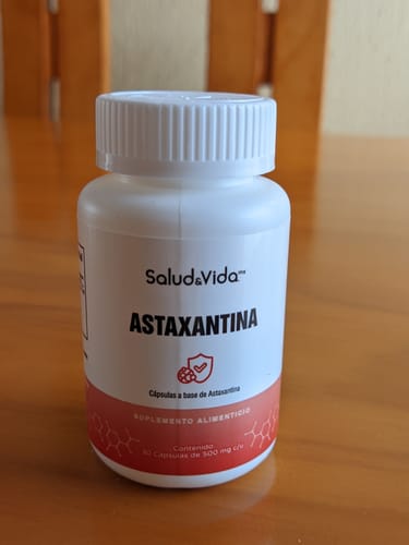 Customer photo review of Astaxantina 18mg - 30 Cápsulas