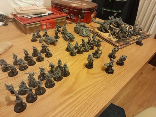Customer photo review of Human Empire Army Starter (34 Models)