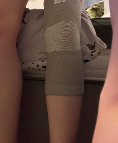 Customer photo review of Minasa - Bambus Kniebandage mit Kompression