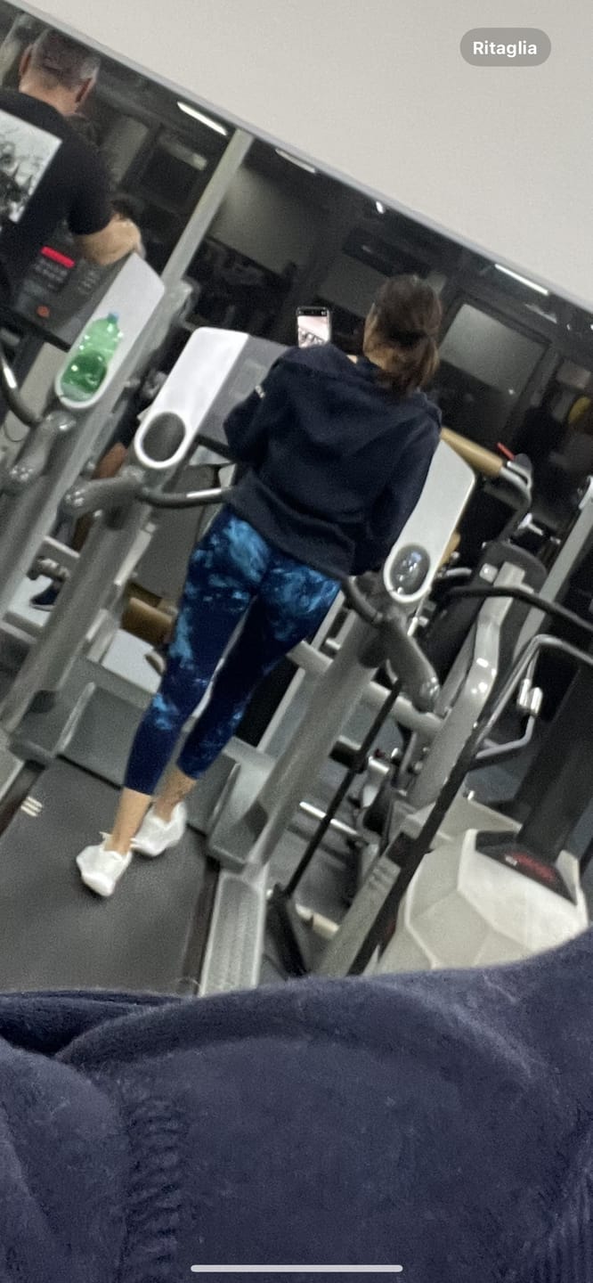 Customer photo review of Leggings Elements Acqua Turchese Blu