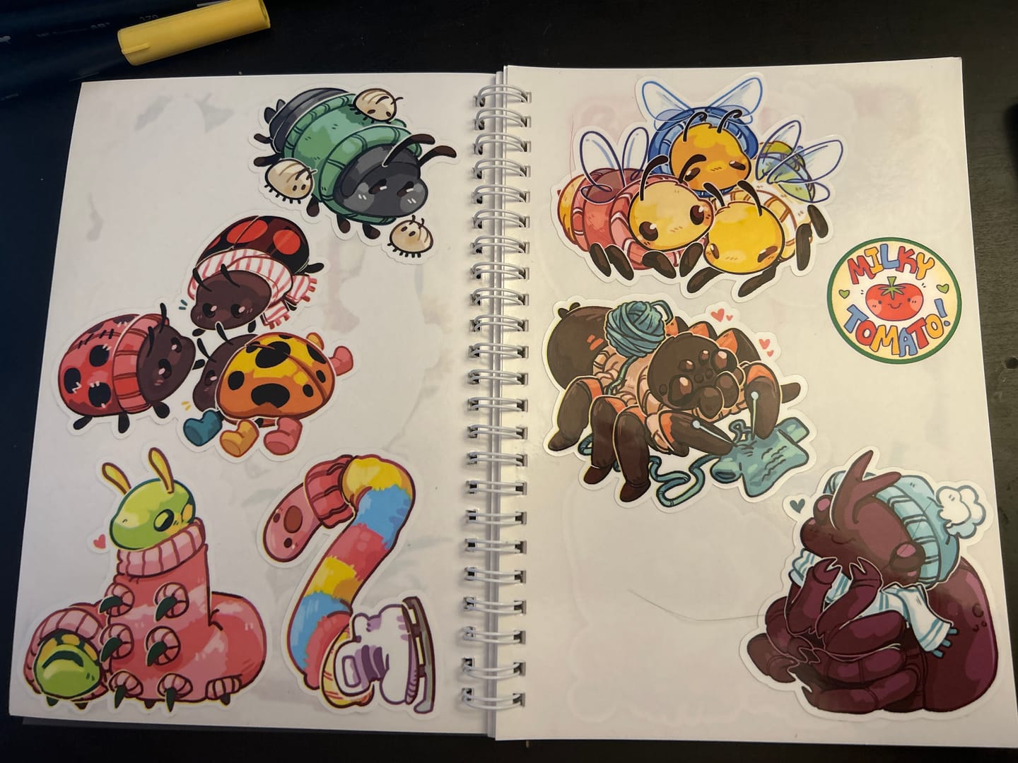 Customer photo review of Sweater Bug Stickers Blind Bag Series 4