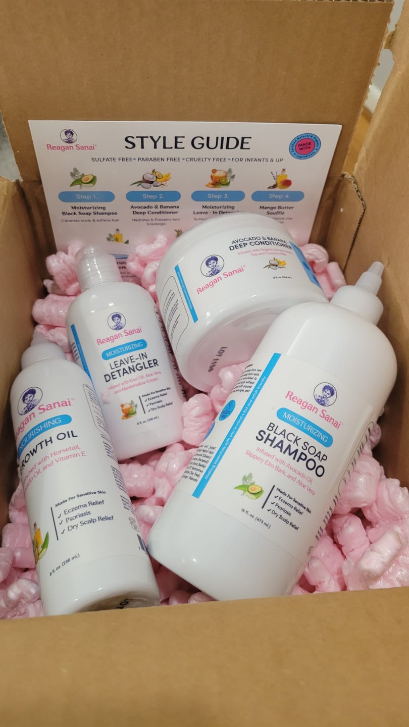 Customer photo review of Avocado & Banana Deep Conditioner 12 oz.