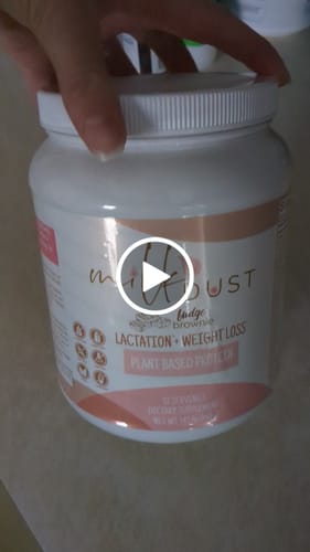 Customer video review of Milk Dust: Protein Powder For Milk Supply, Fudge Brownie