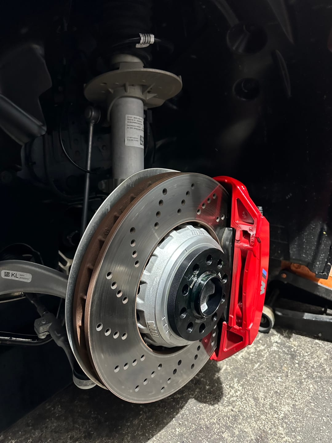 Customer photo review of Bimecc BMW G Series Wheel Spacers (M3 G80 & G81, M4 G82, G87 M2, F97 X3M, F90 M5 & more)