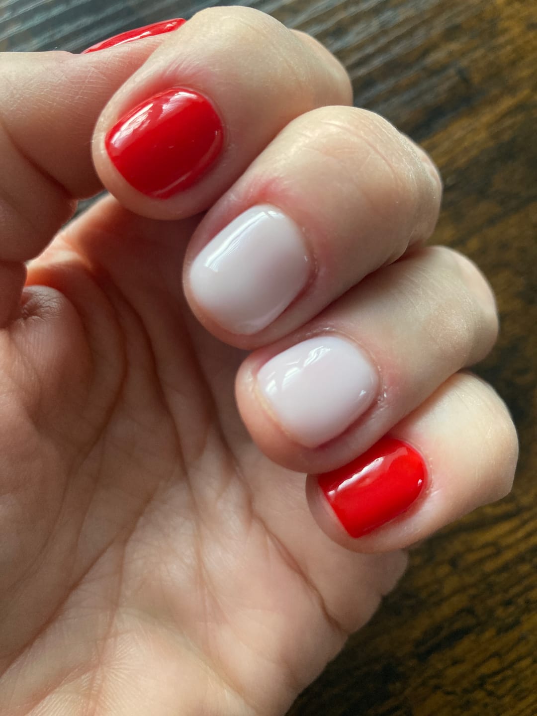 Customer photo review of Semilac One Step Gel Polish Bottle 5ml 251 Coconut Cream