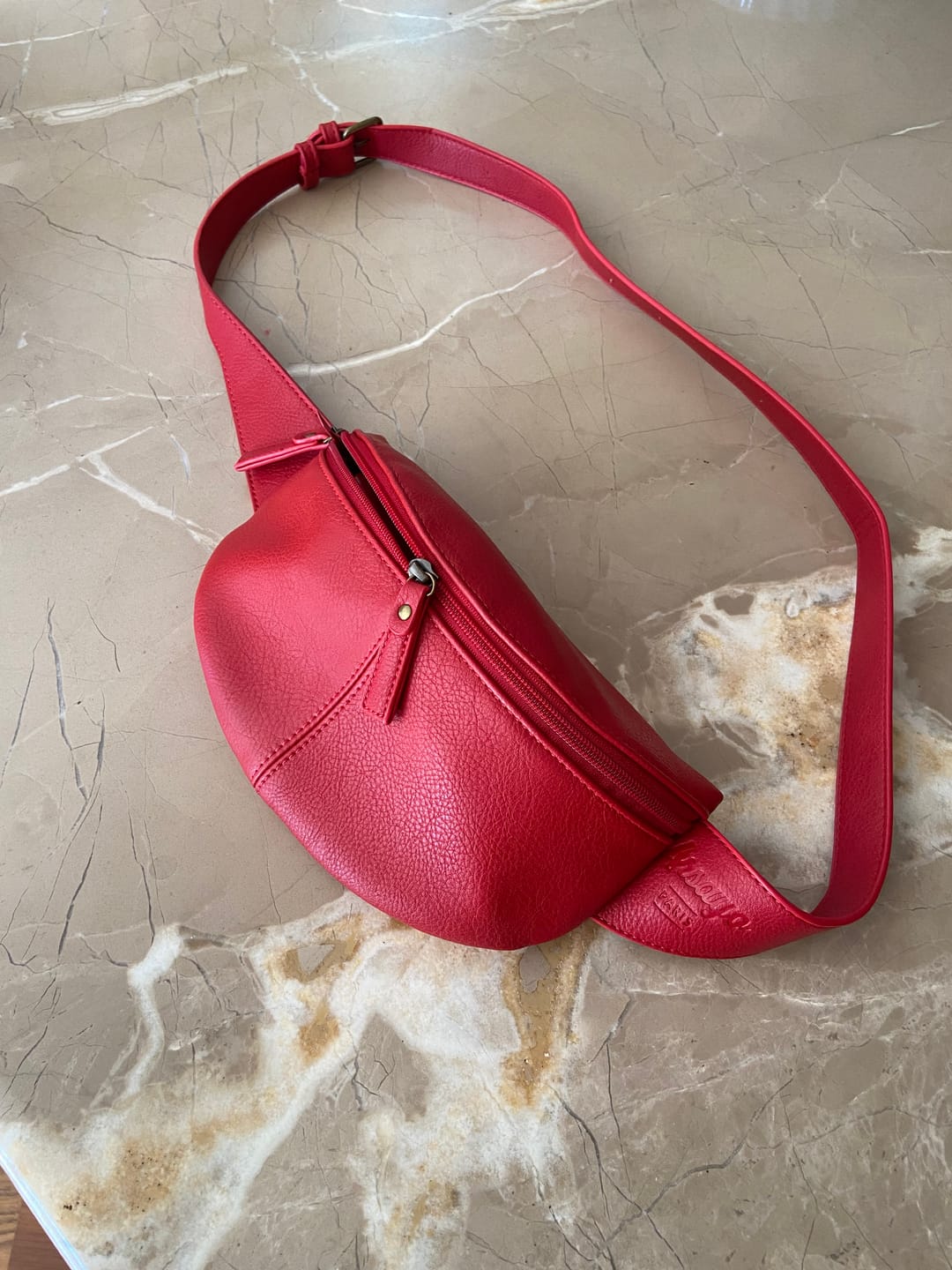 Customer photo review of Le sac banane Original. végane et résistant