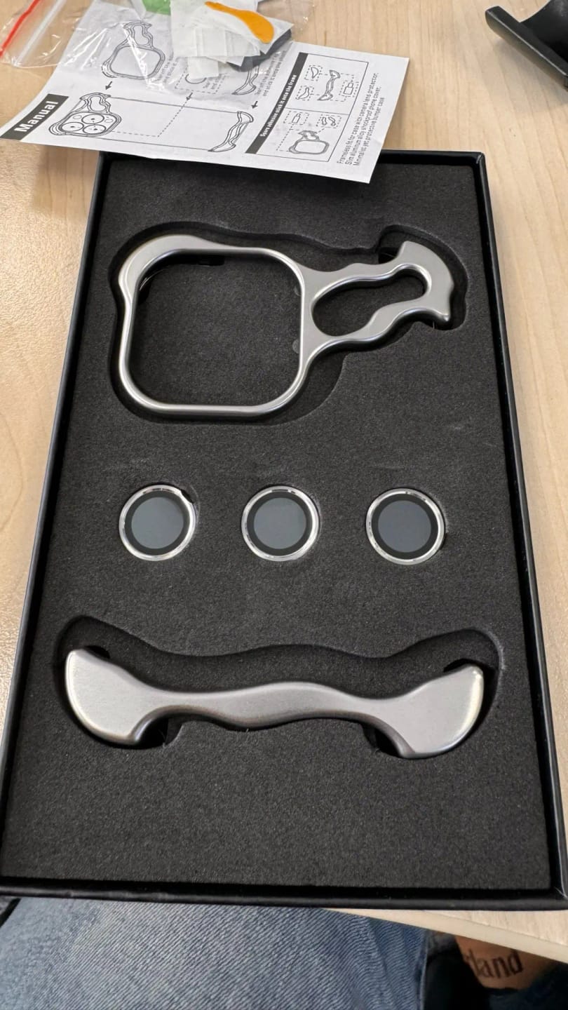 Customer photo review of Nakd Edge | Titanium Shockproof iPhone Case