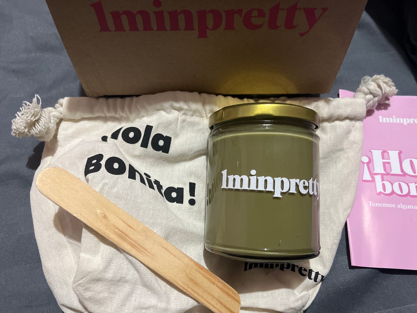 Customer photo review of Kit de 2 tarros de cera con envío gratis mx