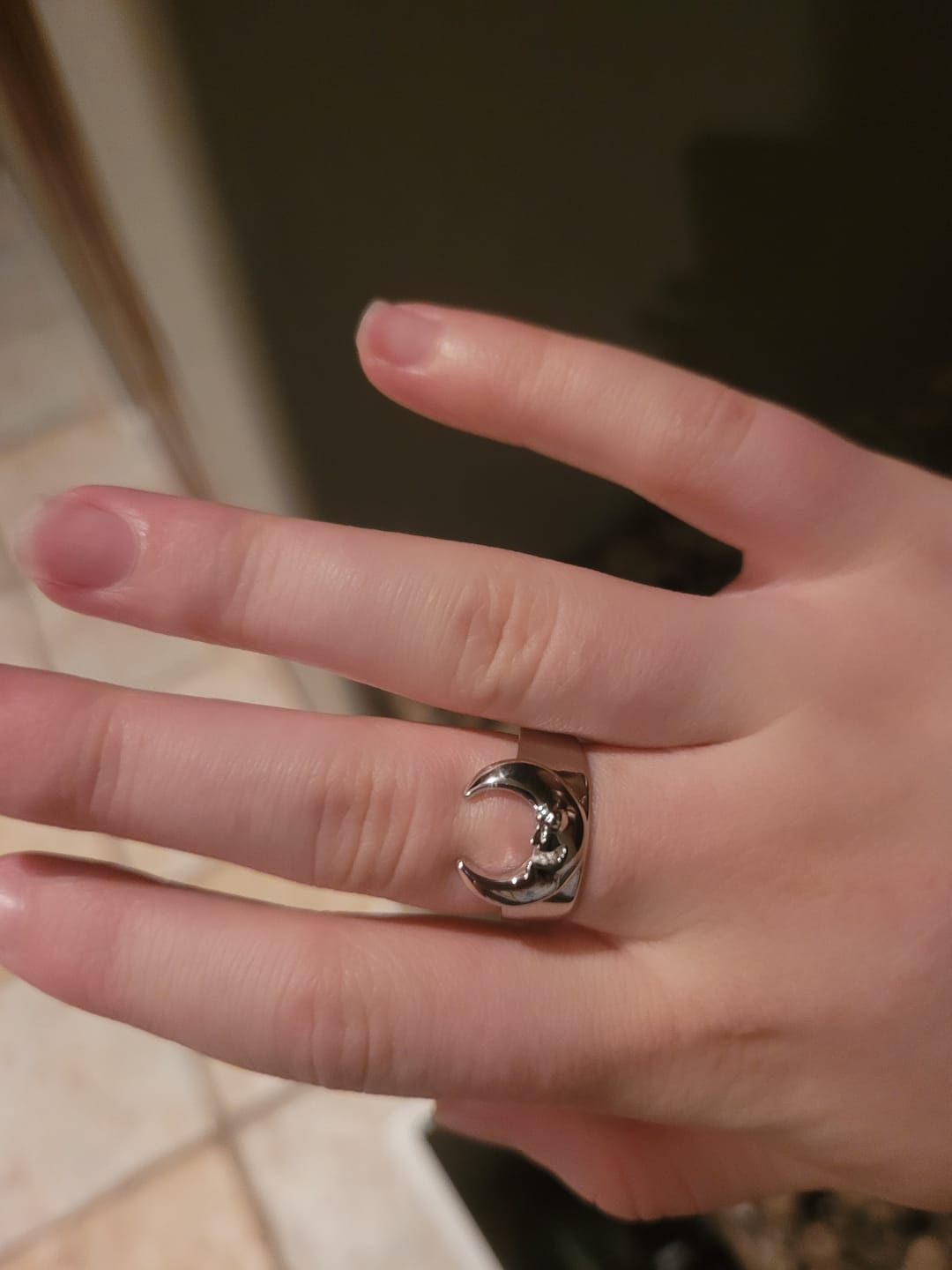 Customer photo review of LUNA THE LUNATIC LUNAR RING