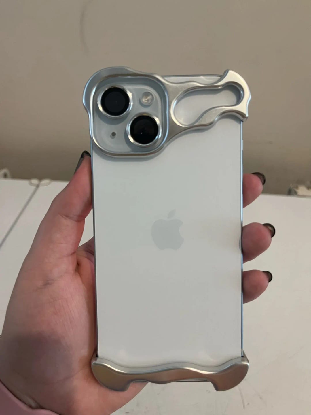Customer photo review of Nakd Edge | Titanium Shockproof iPhone Case
