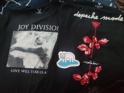 Customer photo review of Playera Depeche Mode