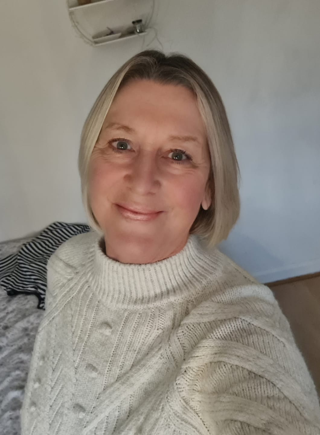 Customer photo review of Vitamin D Face Cream