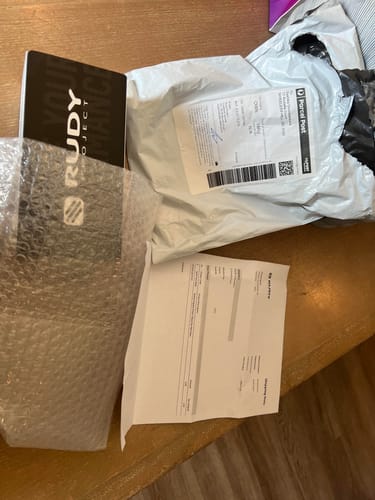 Customer photo review of Rudy Project Sintryx Red Photochromic Black Lenses