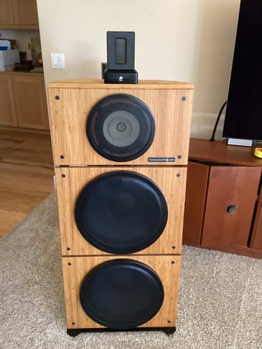 Customer photo review of Open Box(25% off) | Aperion DST Dual Firing AMT Ribbon Super Tweeter Speaker Pair | Save 249.75$