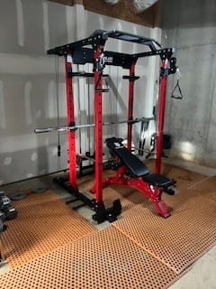Customer photo review of Major Fitness PLM03 All-In-One Home Gym Power Rack