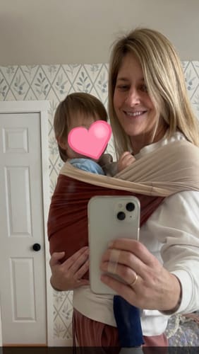 Customer photo review of Mama's Bonding Comforter