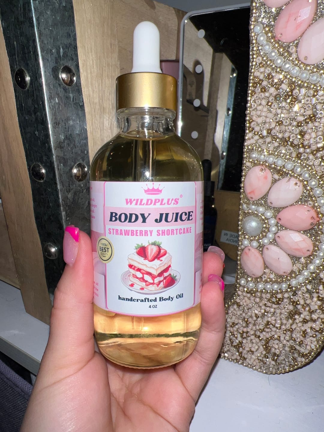 Customer photo review of Body Juice Oil