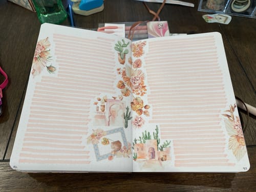 Customer photo review of Deserted Dreams Moroccan Pre-cut PET Tape