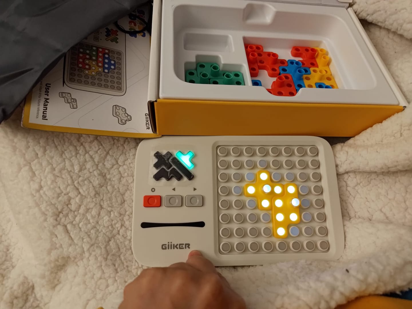 Customer photo review of GiiKER Super Blocks Puzzle Games