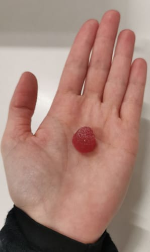 Customer photo review of Gummies Premium CBD - 2700MG