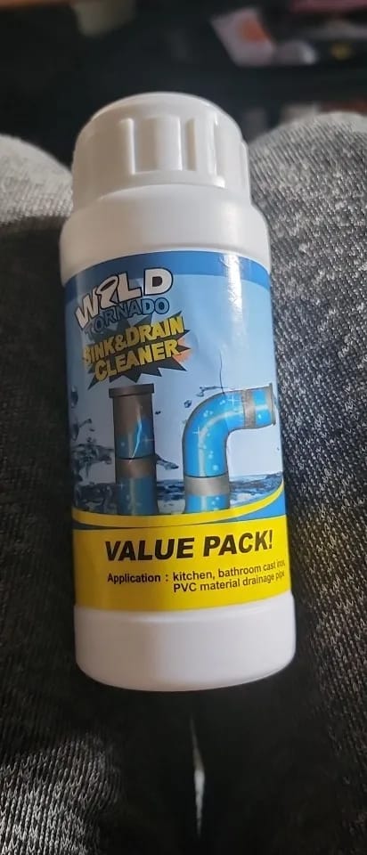 Customer photo review of Powerful Pipe Dredging Agent
