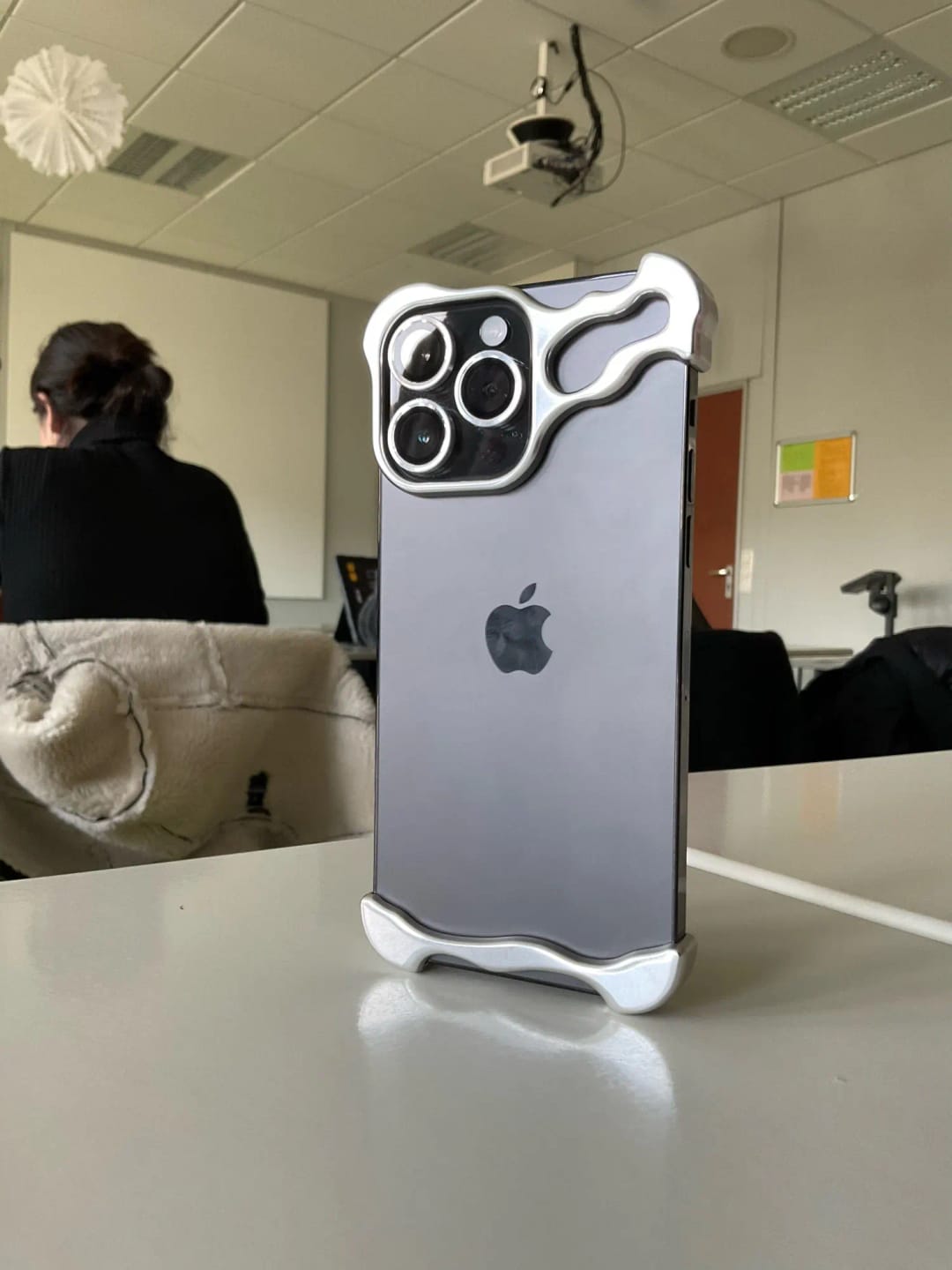 Customer photo review of Nakd Edge | Titanium Shockproof iPhone Case
