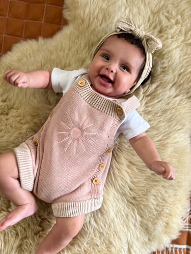 Customer photo review of Sunrise Romper