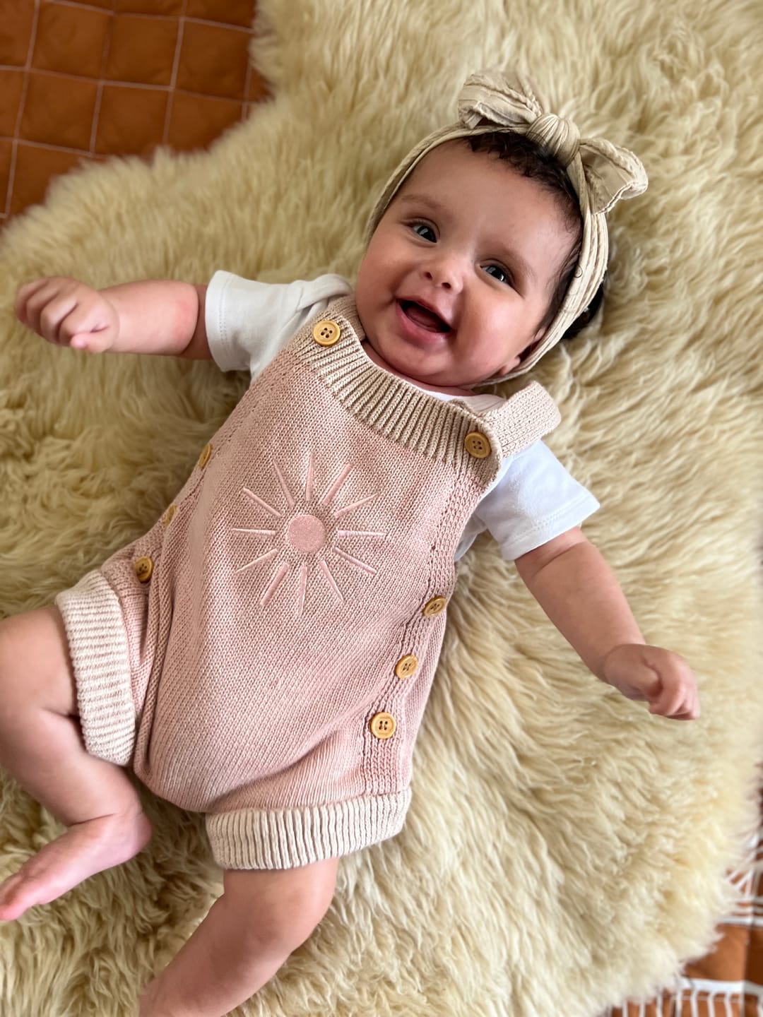 Customer photo review of Sunrise Romper