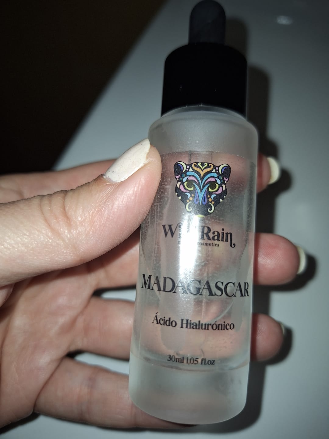 Customer photo review of Serum de Ácido Hialurónico MADAGASCAR