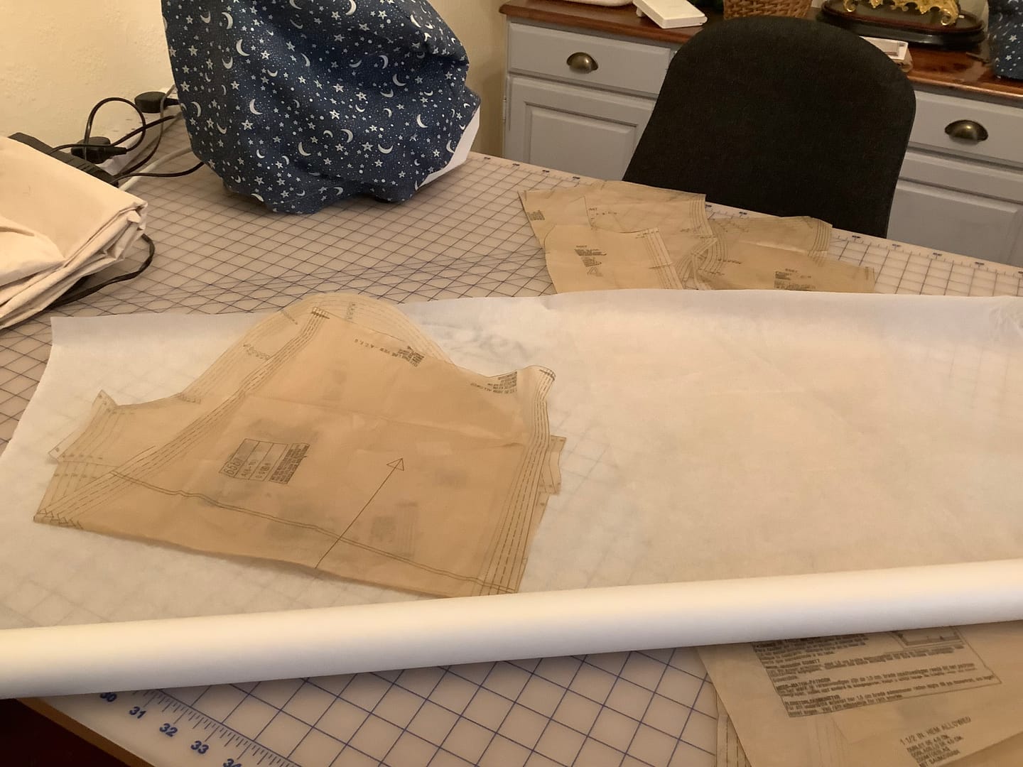 Customer photo review of Prym Dressmakers Pattern Tracing Paper