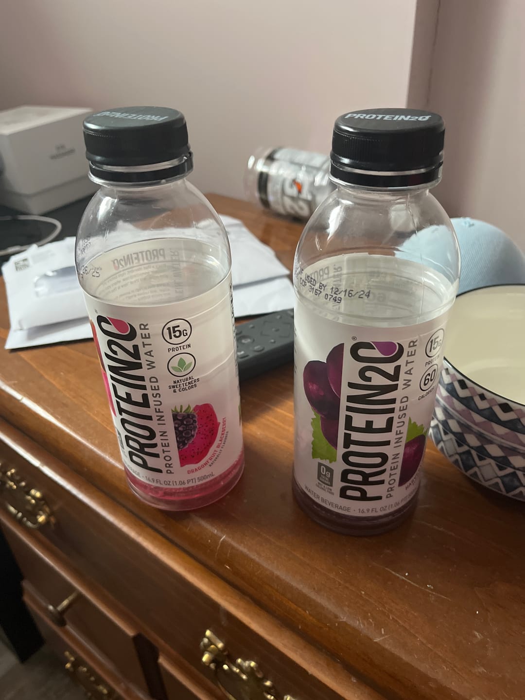 Customer photo review of Protein2o - Eau infusée protéinée + Électrolytes (500mL)