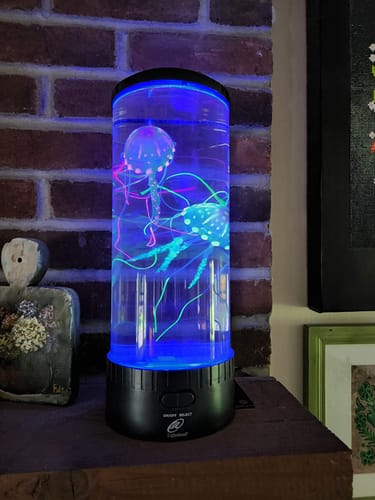 Customer photo review of Classic JellyFish Lamp