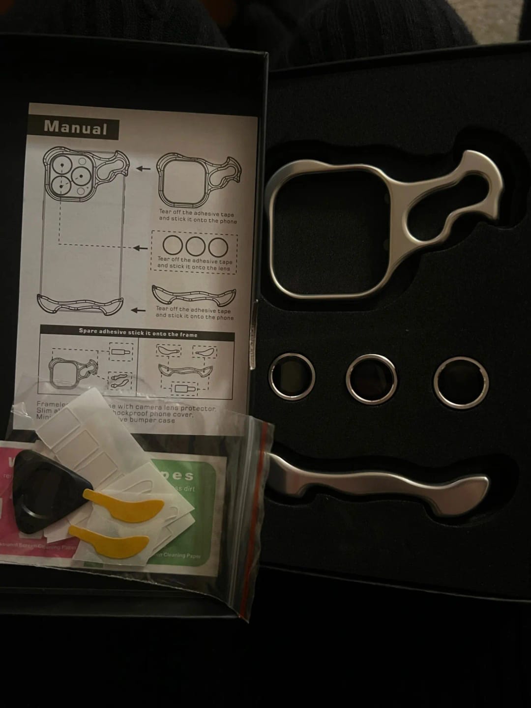 Customer photo review of Nakd Edge | Titanium Shockproof iPhone Case