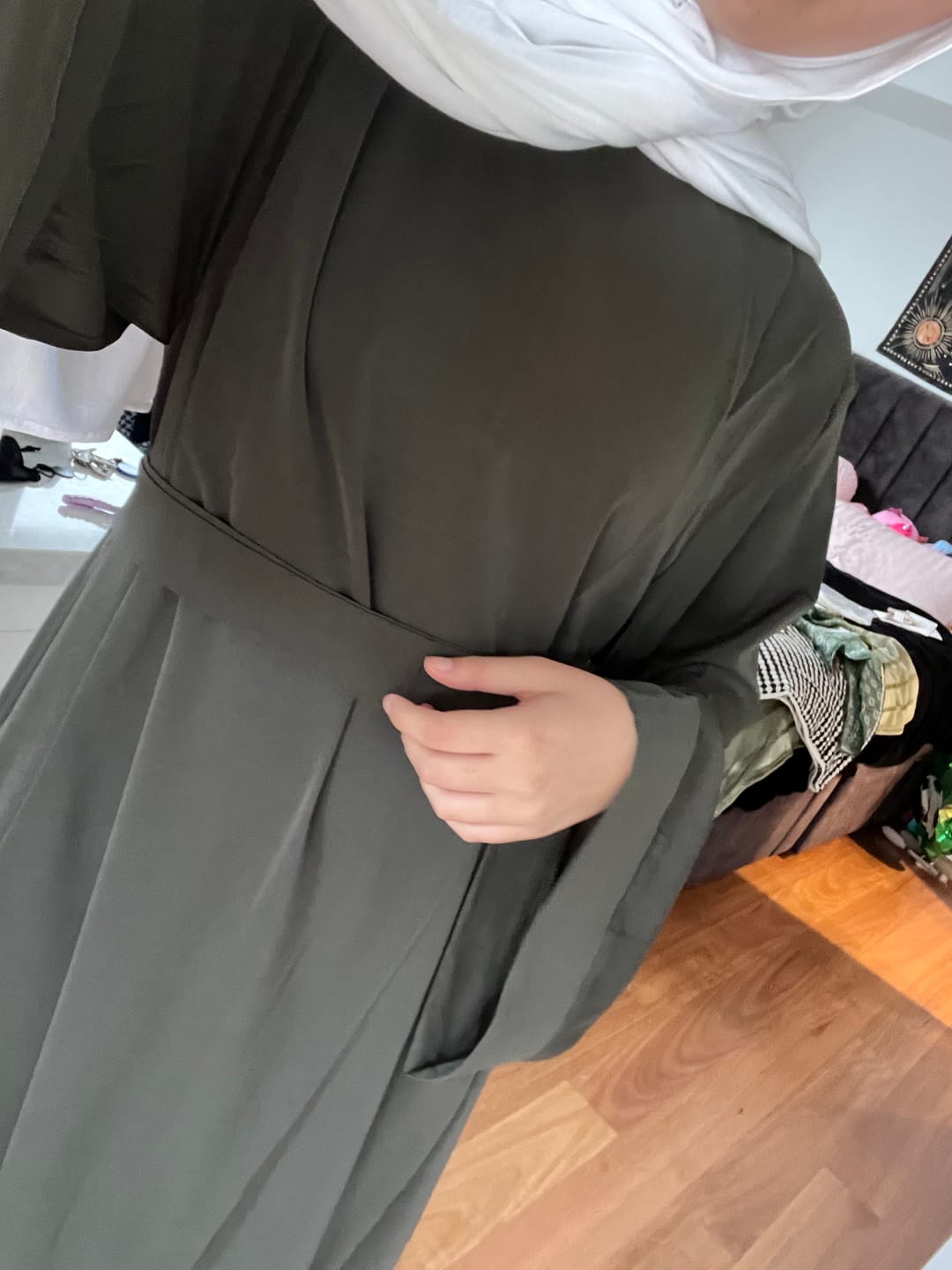 Customer photo review of Khatijah Abaya - Khaki