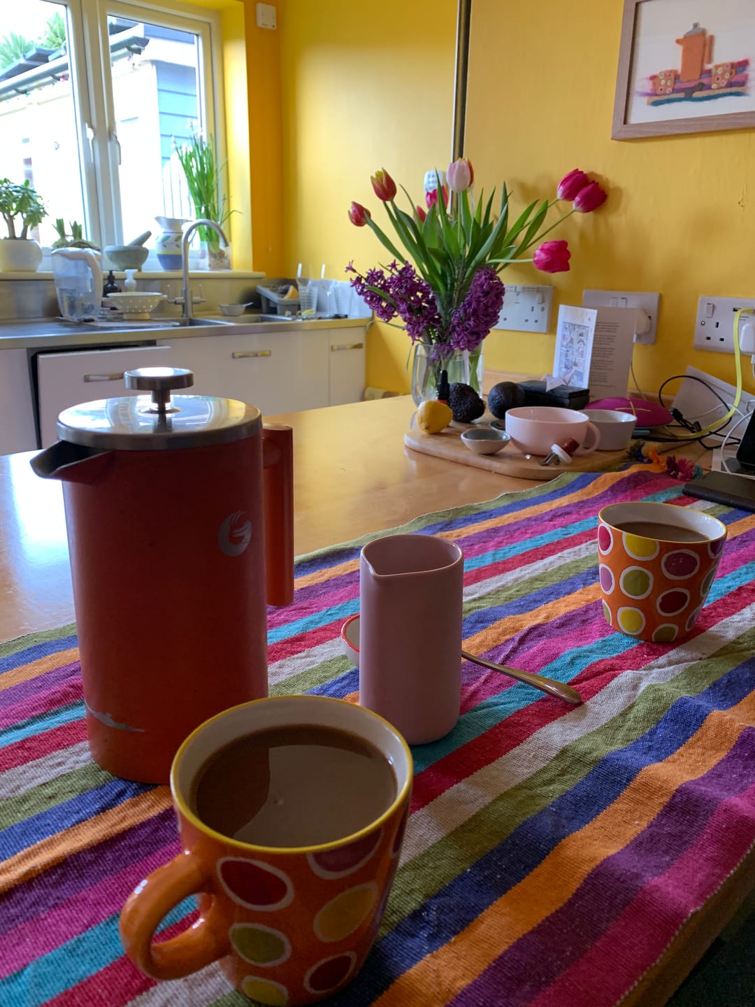 Customer photo review of Dark Roast Blend, Organic Coffee, 1kg - Whole Bean