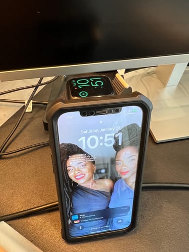 Customer photo review of PASSPORT - WIRELESS CHARGING STATION