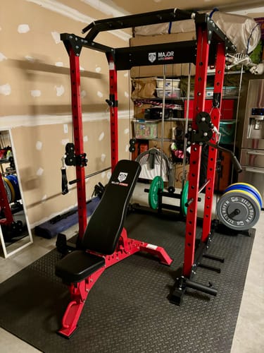 Customer photo review of Major Fitness PLM03 All-In-One Home Gym Power Rack